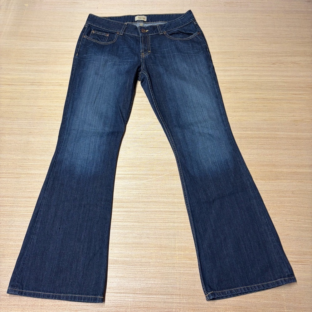 Buckle BKE Jeans Culture Boot Cut Flare Womens 32x31.5 Blue Denim Western Boho